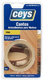 CANTOS AUTOADHESIVOS PARA MADERA CEYS. PINO